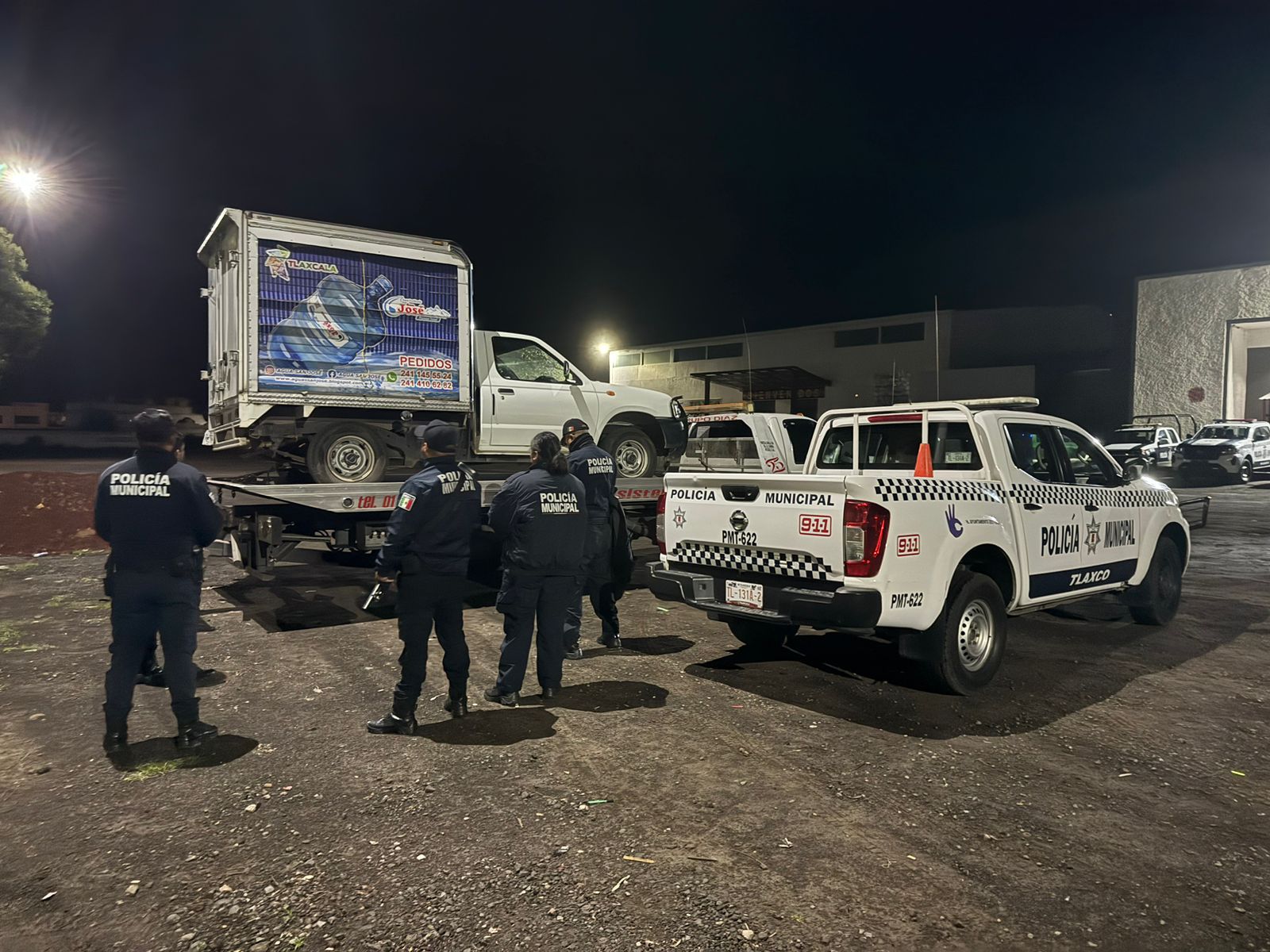 Policía Municipal de Tlaxco recupera camioneta robada en Yauhquemehcan